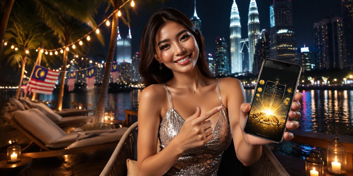 Pengguna Kuala Lumpur bermain kasino langsung melalui telefon pintar